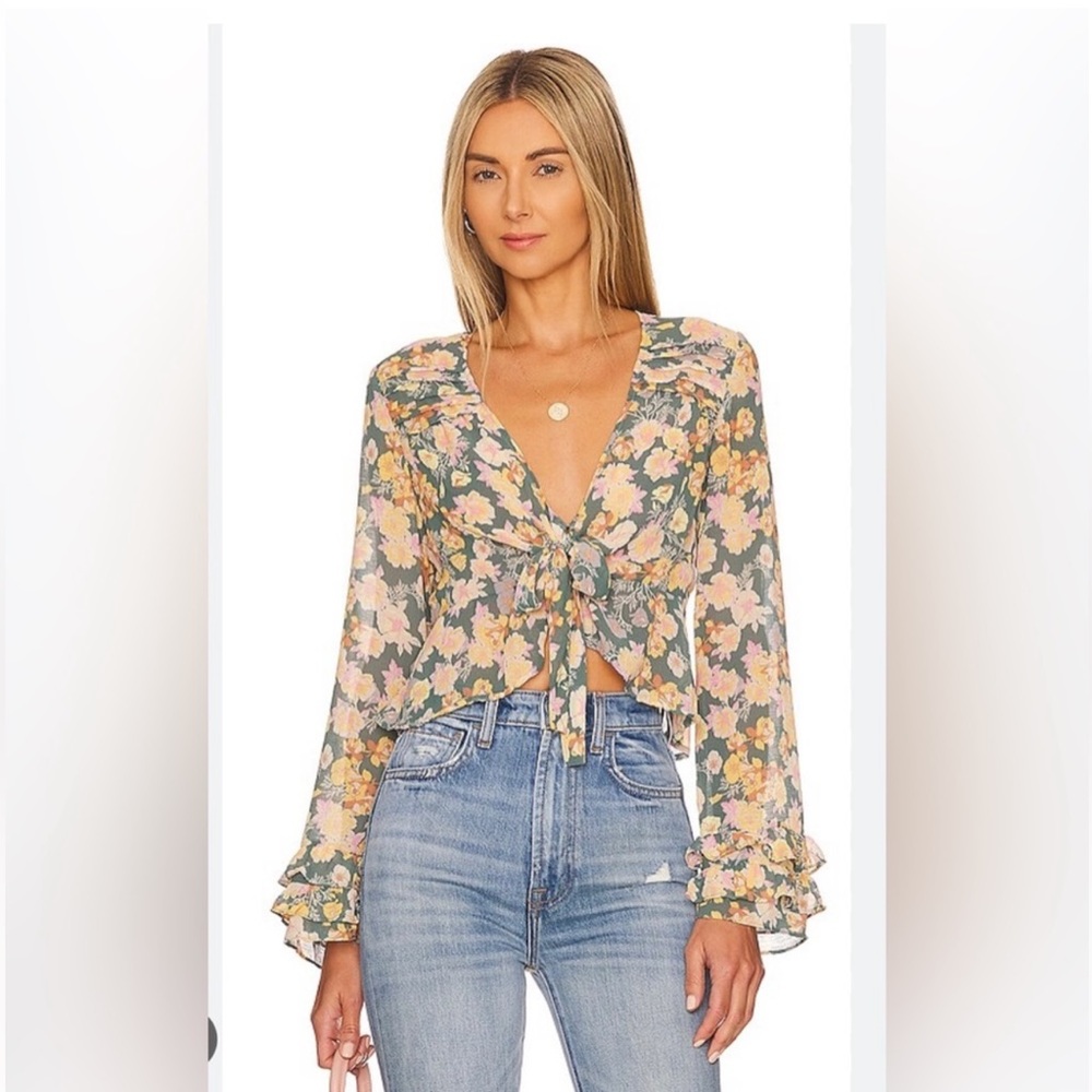 NWT Free People Maybel Blouse Size Medium